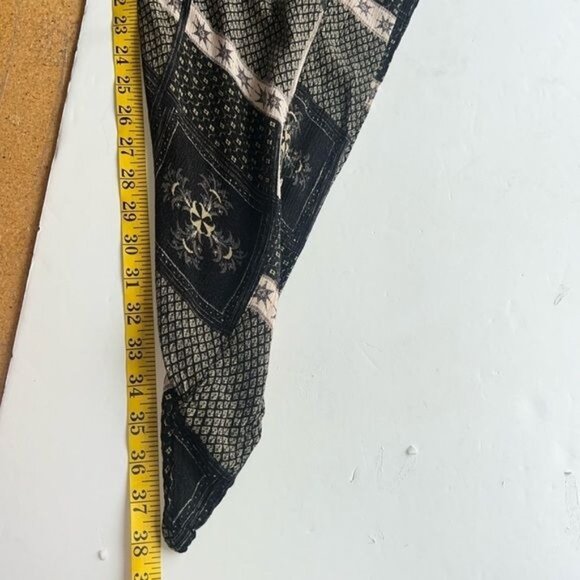 Free People Boho Open Front Printed Kimono Cardigan Lightweight Womens Sz XS/S - Picture 10 of 12